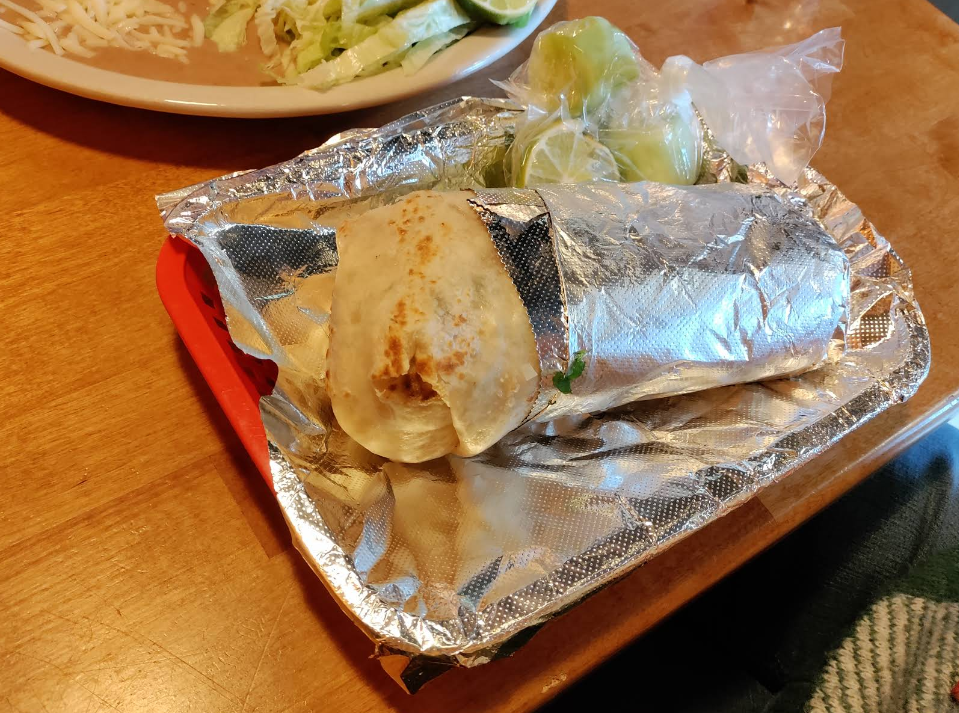 Platillo de Taqueria El Paso